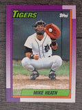 1990 Topps #366 Mike Heath