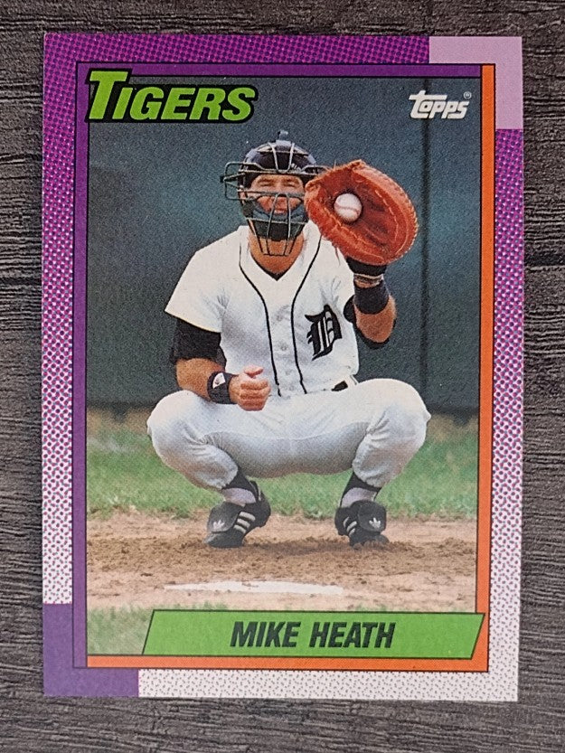 1990 Topps #366 Mike Heath