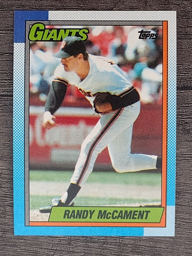 1990 Topps #361 Randy McCament RC
