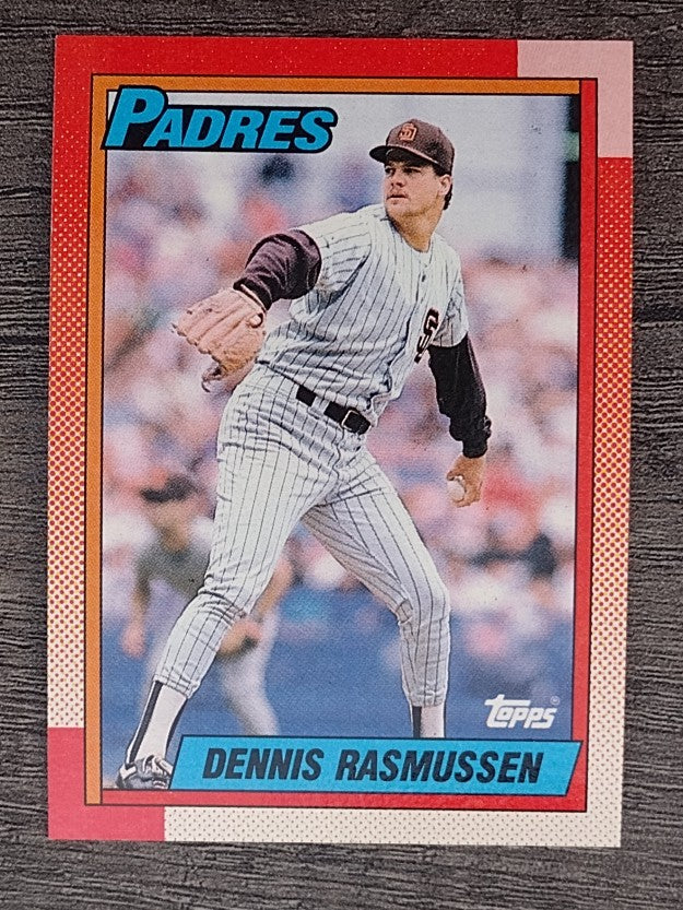 1990 Topps #449 Dennis Rasmussen