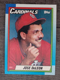 1990 Topps #257 Jose DeLeon