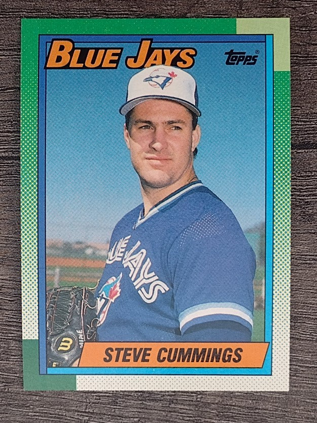 1990 Topps #374 Steve Cummings RC
