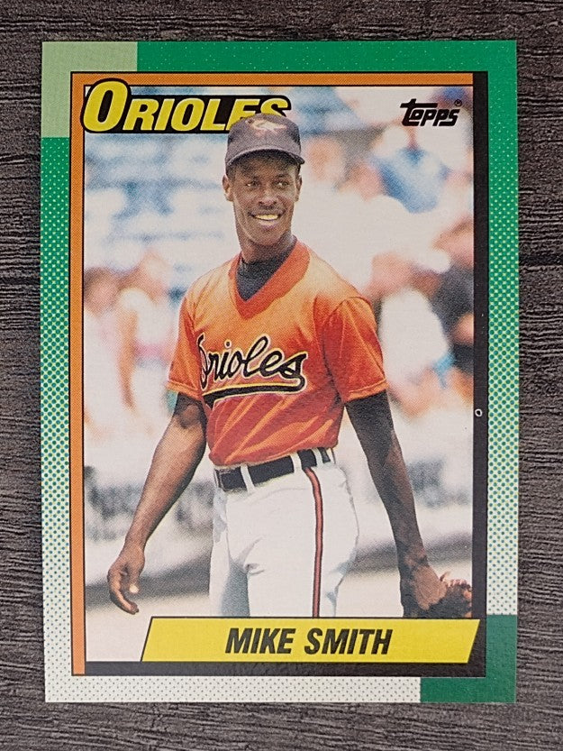 1990 Topps #249 Mike Texas Smith RC