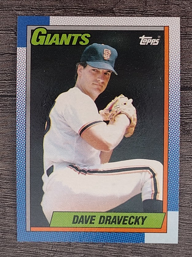1990 Topps #124 Dave Dravecky