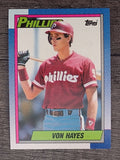 1990 Topps #710 Von Hayes