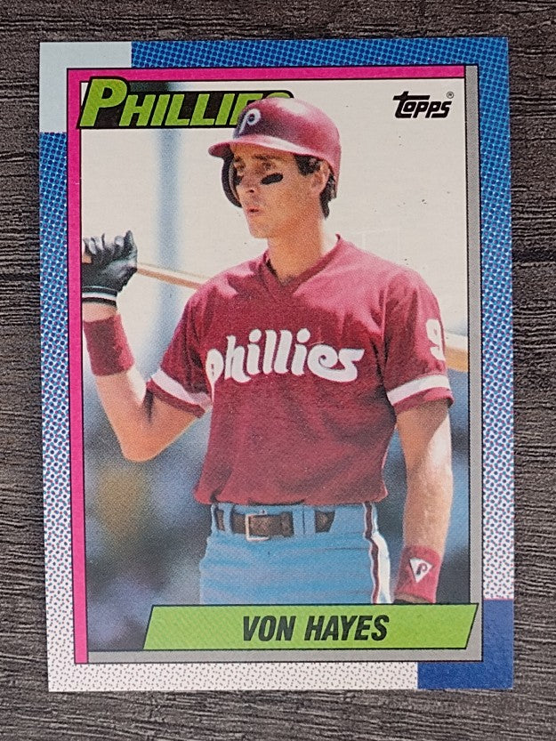 1990 Topps #710 Von Hayes
