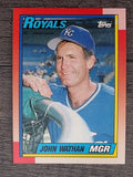 1990 Topps #789 John Wathan MG
