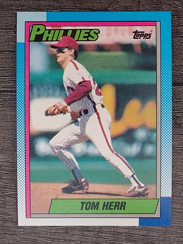 1990 Topps #297 Tommy Herr