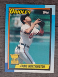 1990 Topps #521 Craig Worthington