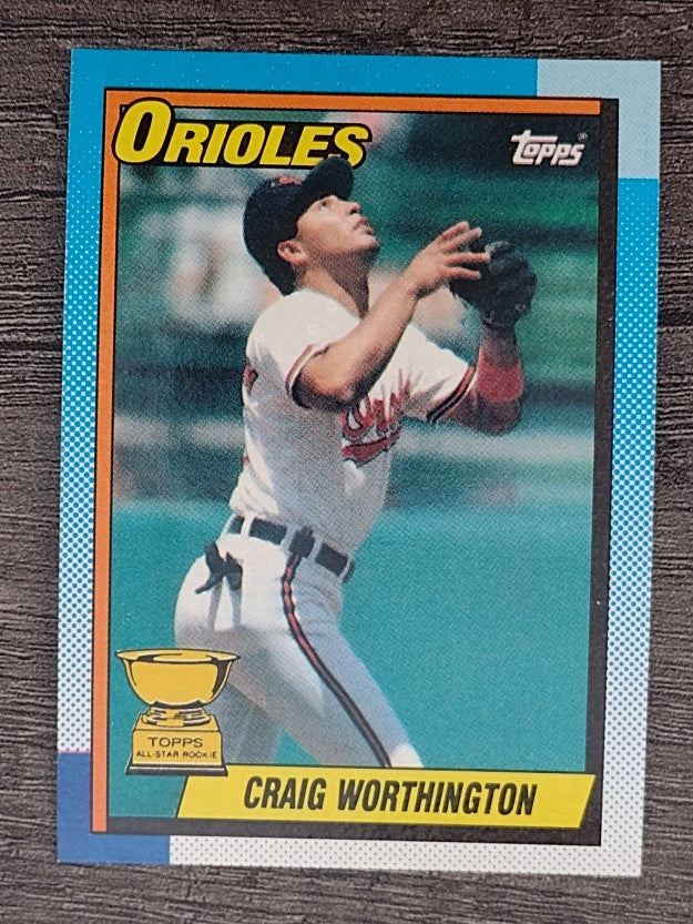 1990 Topps #521 Craig Worthington