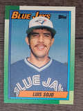 1990 Topps #594 Luis Sojo RC