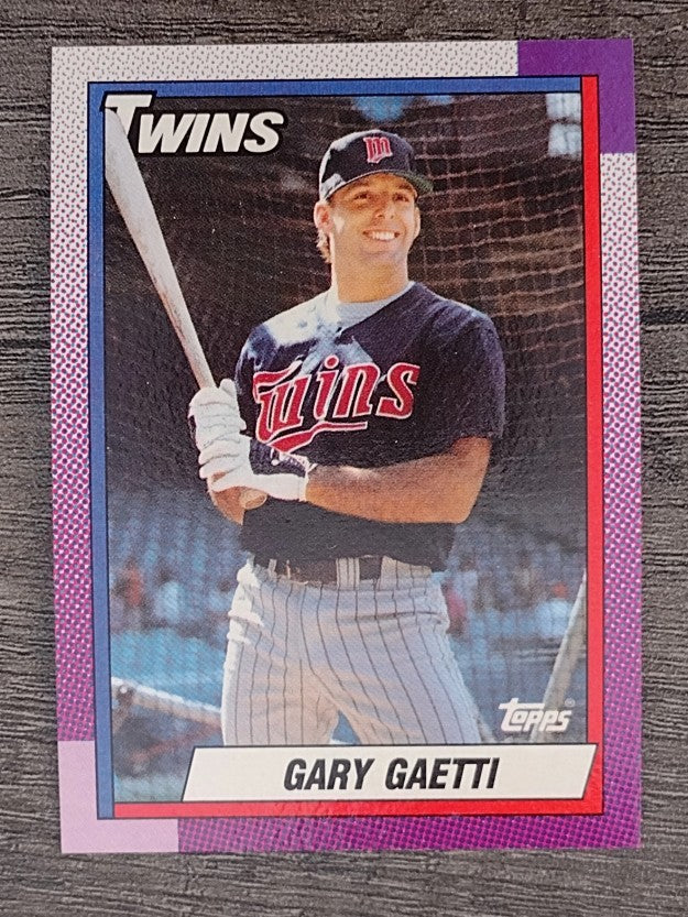 1990 Topps #630 Gary Gaetti