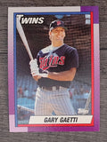 1990 Topps #630 Gary Gaetti