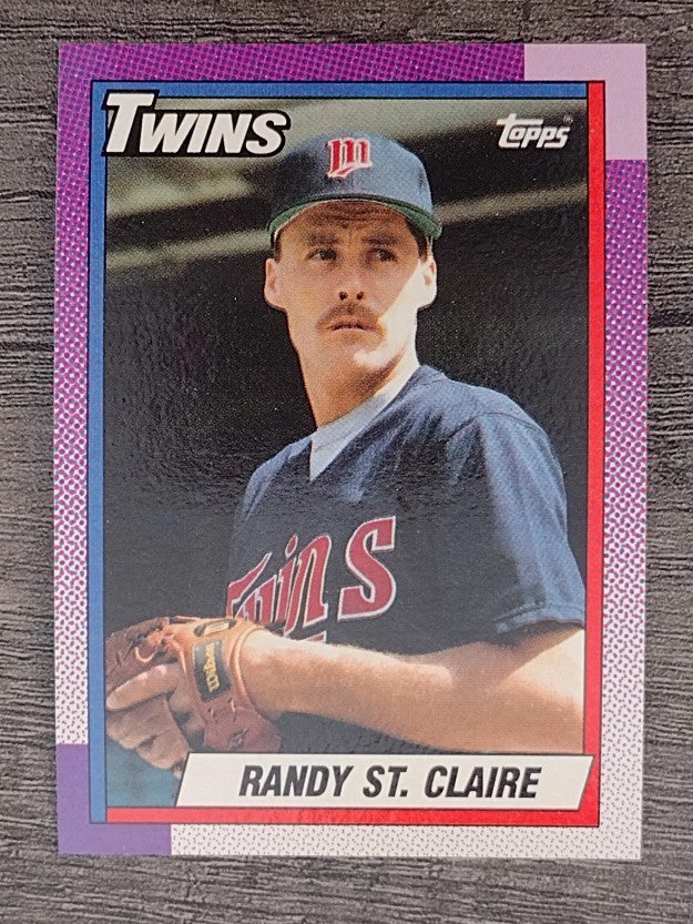 1990 Topps #503 Randy St.Claire
