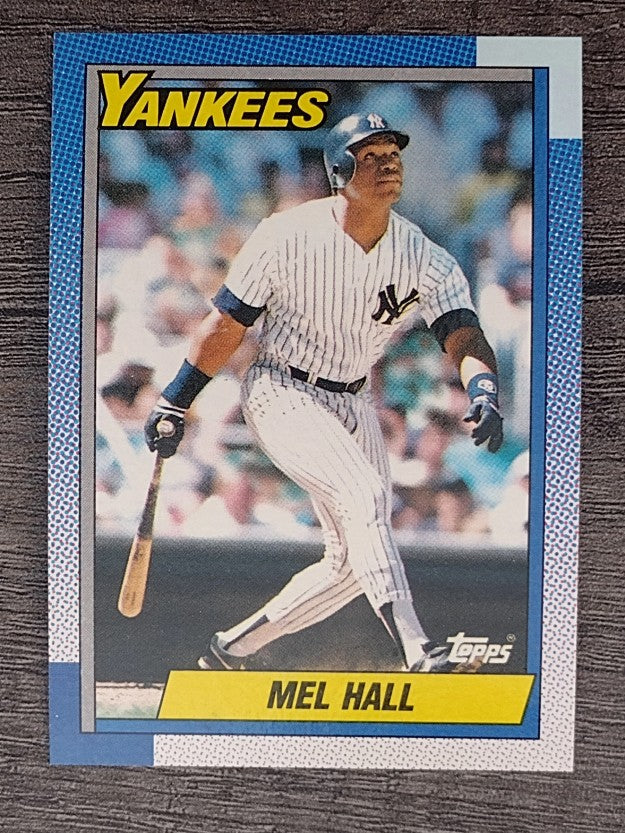 1990 Topps #436 Mel Hall