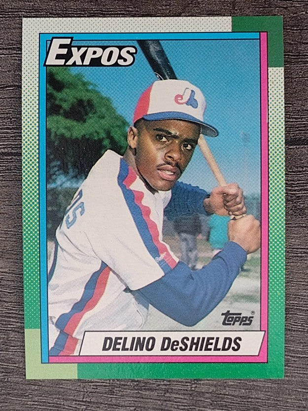 1990 Topps #224 Delino DeShields RC