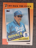 1990 Topps #661 Dick Howser TBC'85