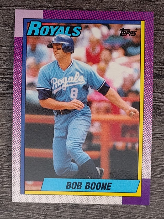 1990 Topps #671 Bob Boone