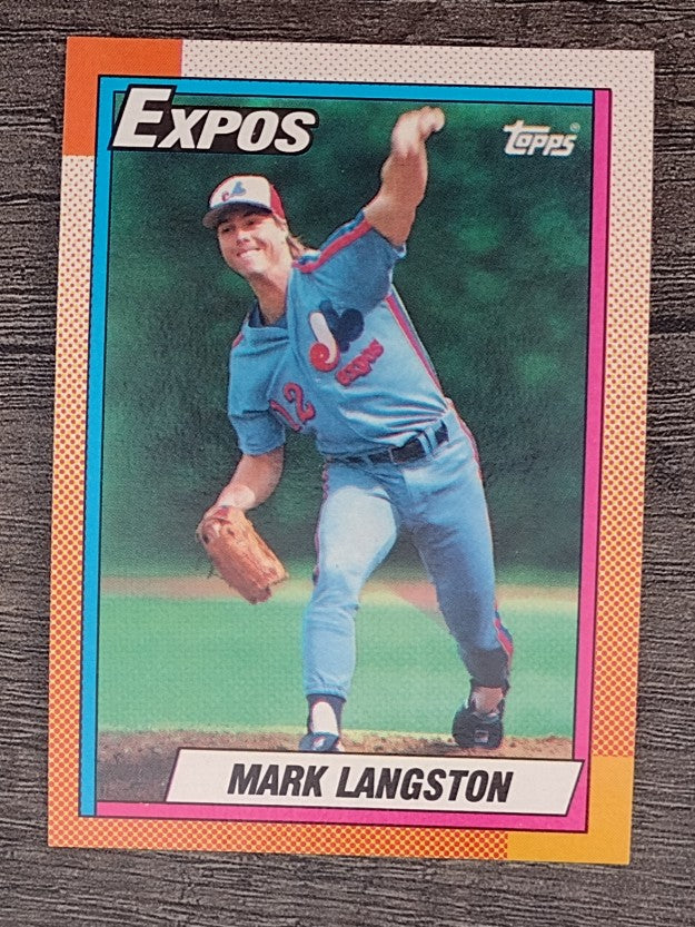 1990 Topps #530 Mark Langston