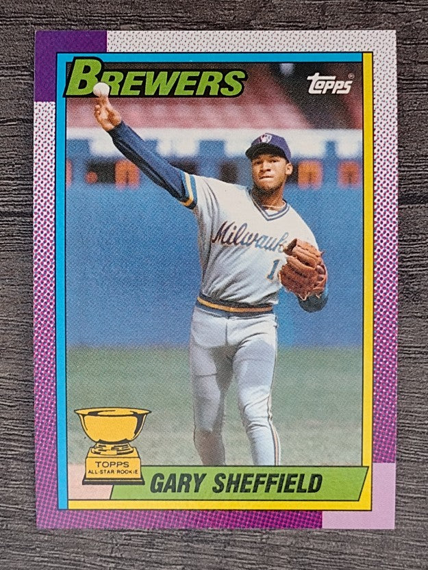 1990 Topps #718 Gary Sheffield