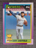 1990 Topps #718 Gary Sheffield