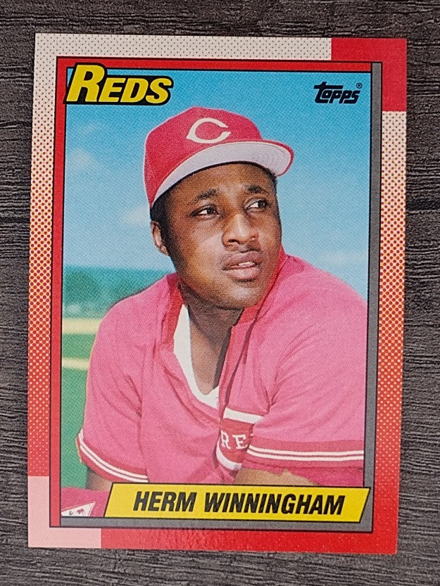1990 Topps #94 Herm Winningham
