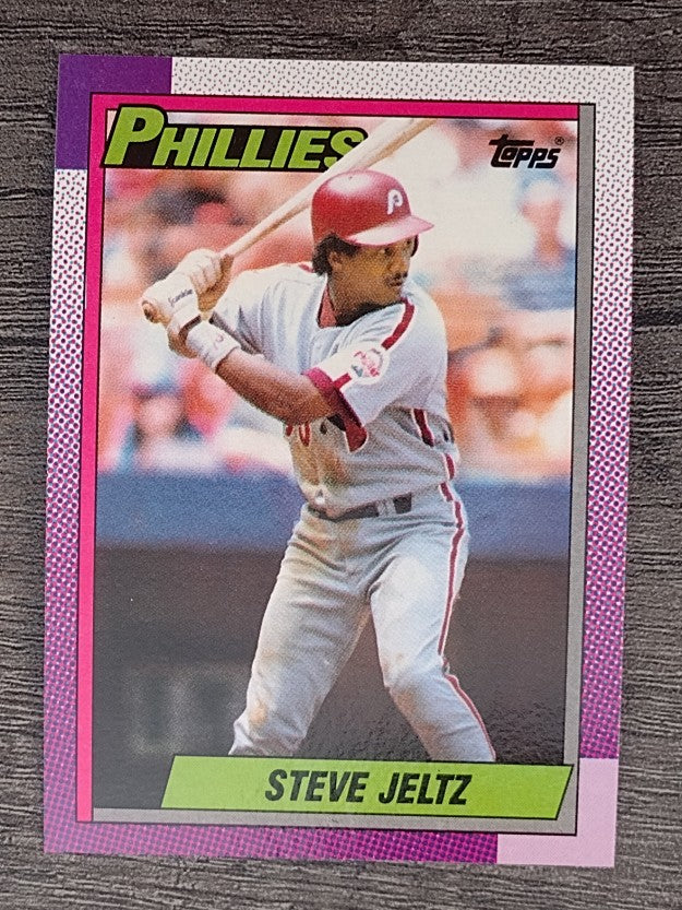1990 Topps #607 Steve Jeltz