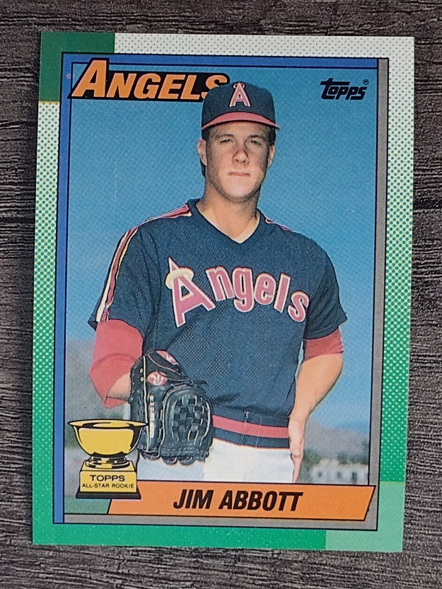 1990 Topps #675 Jim Abbott