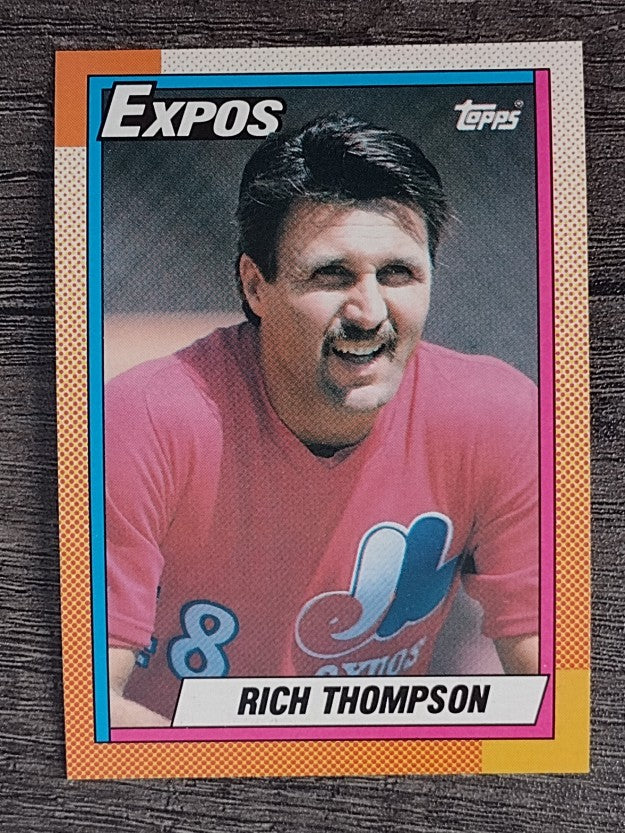1990 Topps #474 Rich Thompson