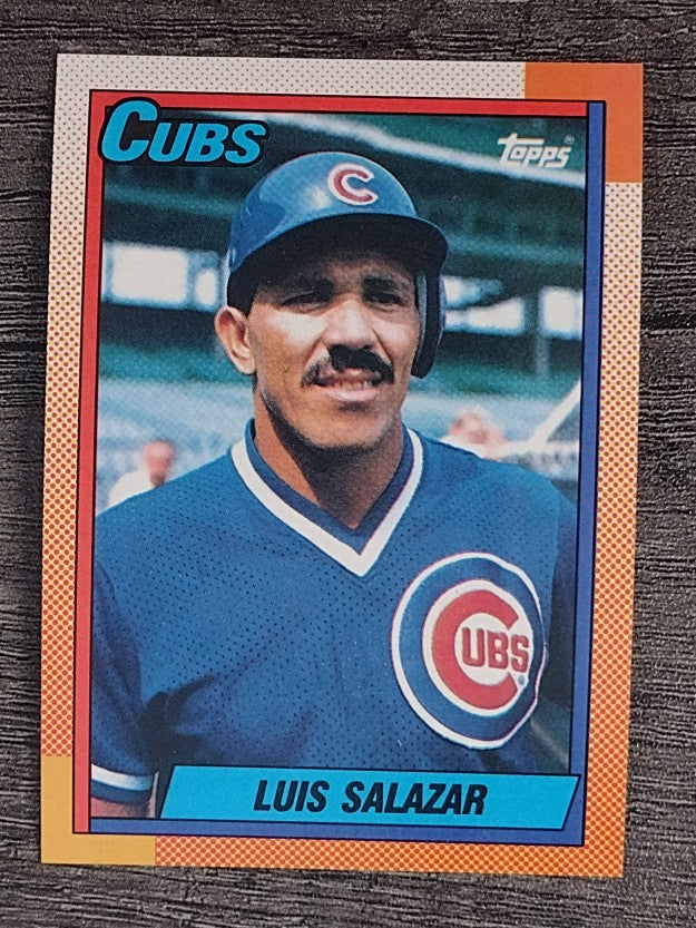 1990 Topps #378 Luis Salazar