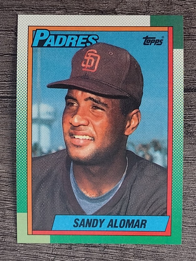 1990 Topps #353 Sandy Alomar Jr.