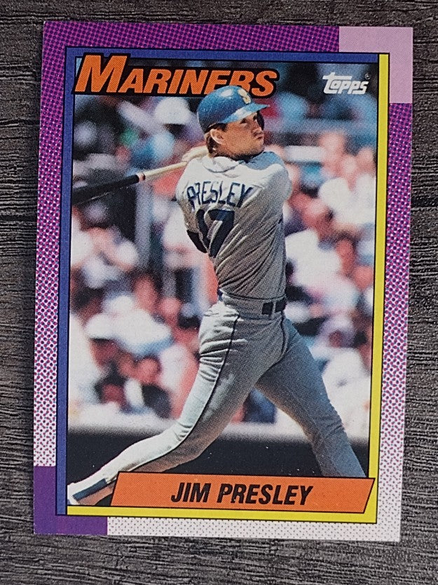 1990 Topps #346 Jim Presley