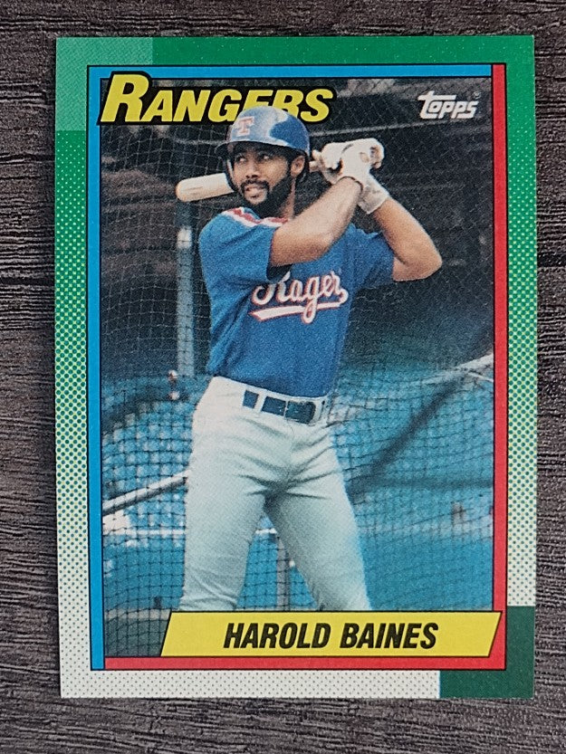 1990 Topps #345 Harold Baines