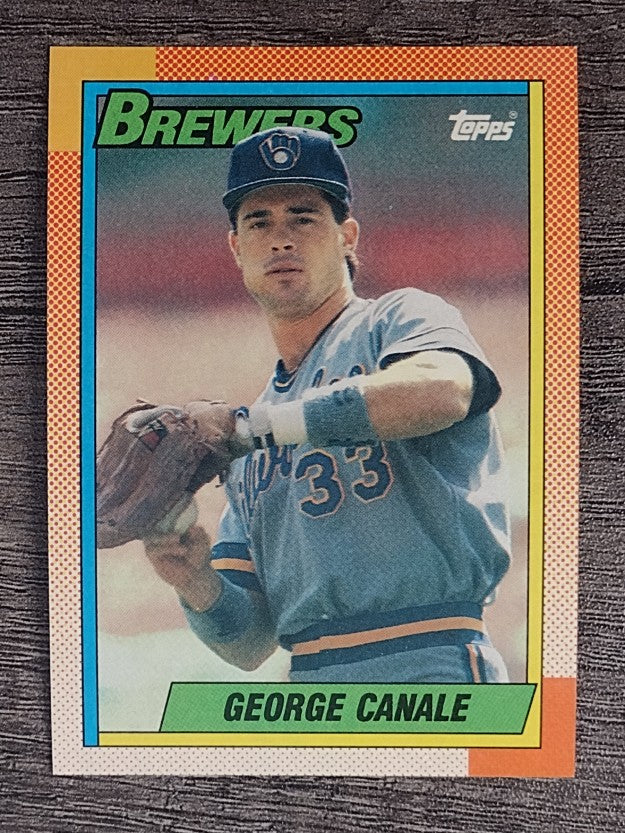1990 Topps #344 George Canale RC