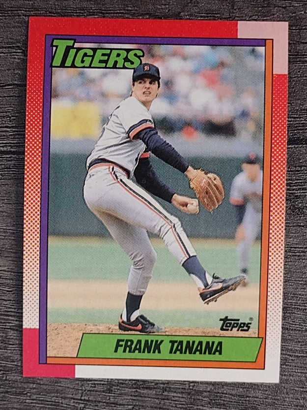 1990 Topps #343 Frank Tanana