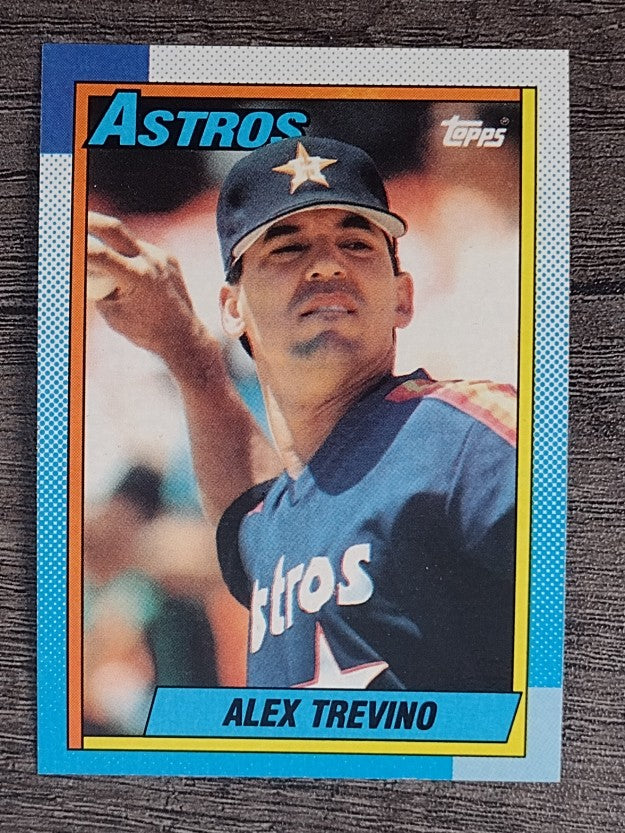1990 Topps #342 Alex Trevino