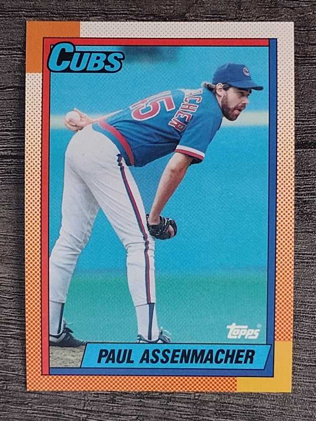 1990 Topps #644 Paul Assenmacher