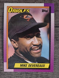 1990 Topps #127 Mike Devereaux