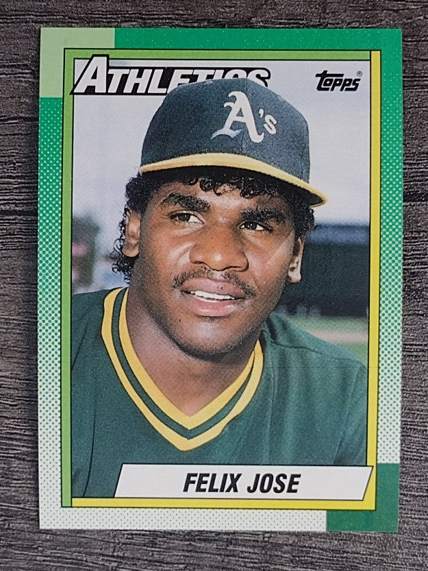 1990 Topps #238 Felix Jose
