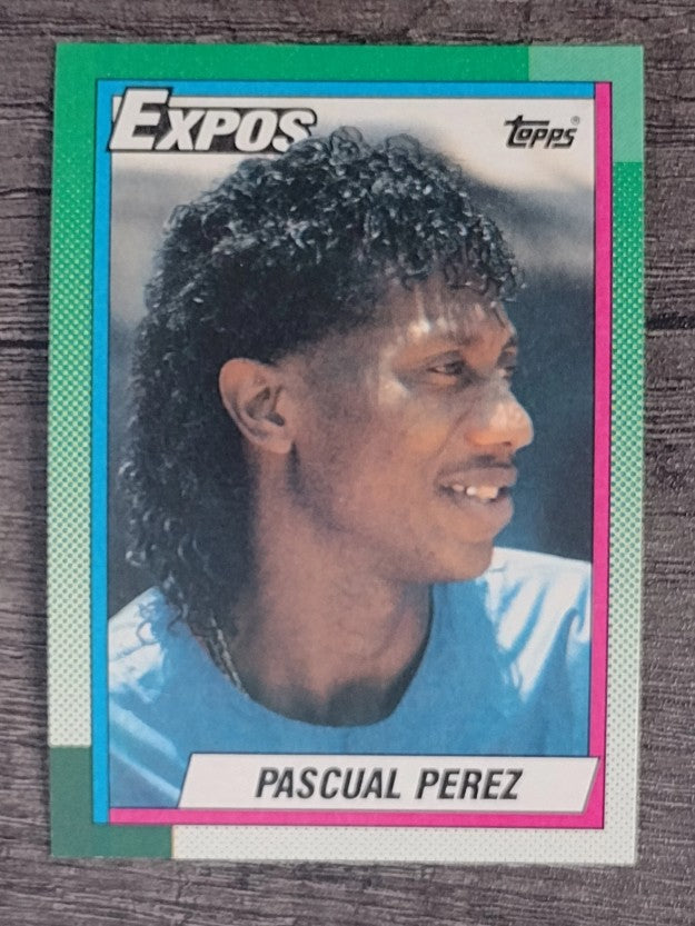 1990 Topps #278 Pascual Perez