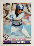 1979 Topps #408 Charlie Moore DP (NM)