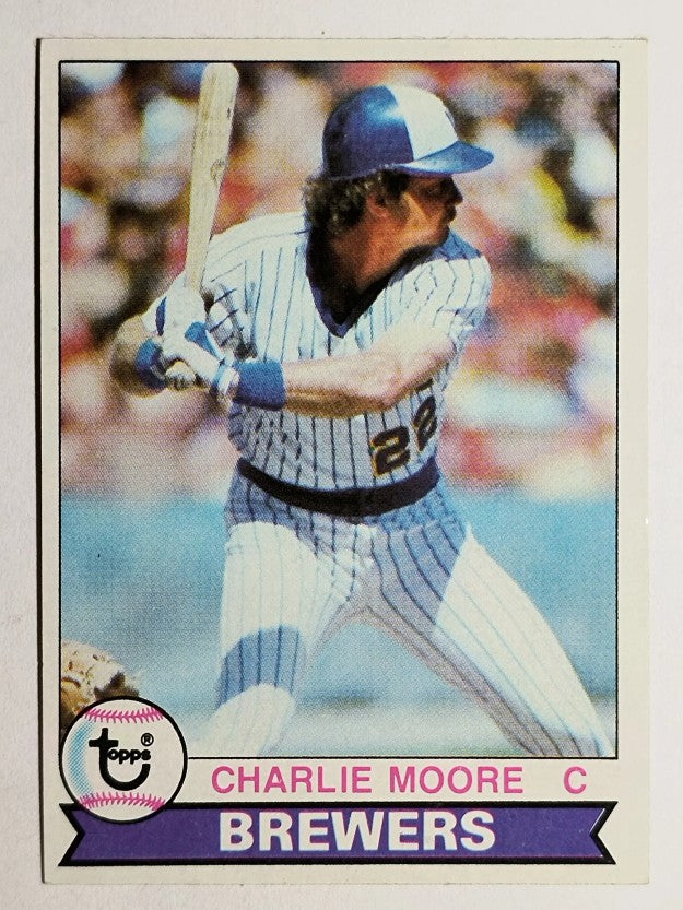 1979 Topps #408 Charlie Moore DP (NM)