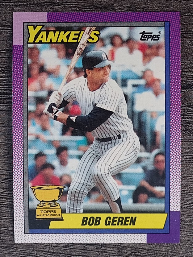 1990 Topps #536 Bob Geren