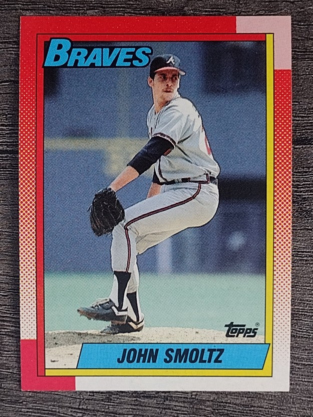 1990 Topps #535 John Smoltz