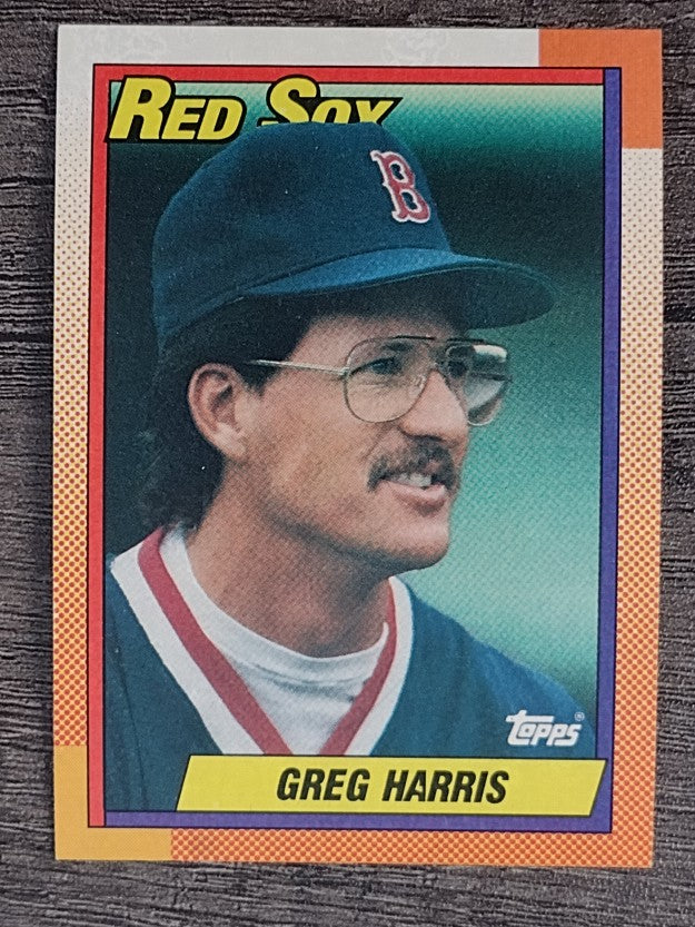 1990 Topps #529 Greg A. Harris