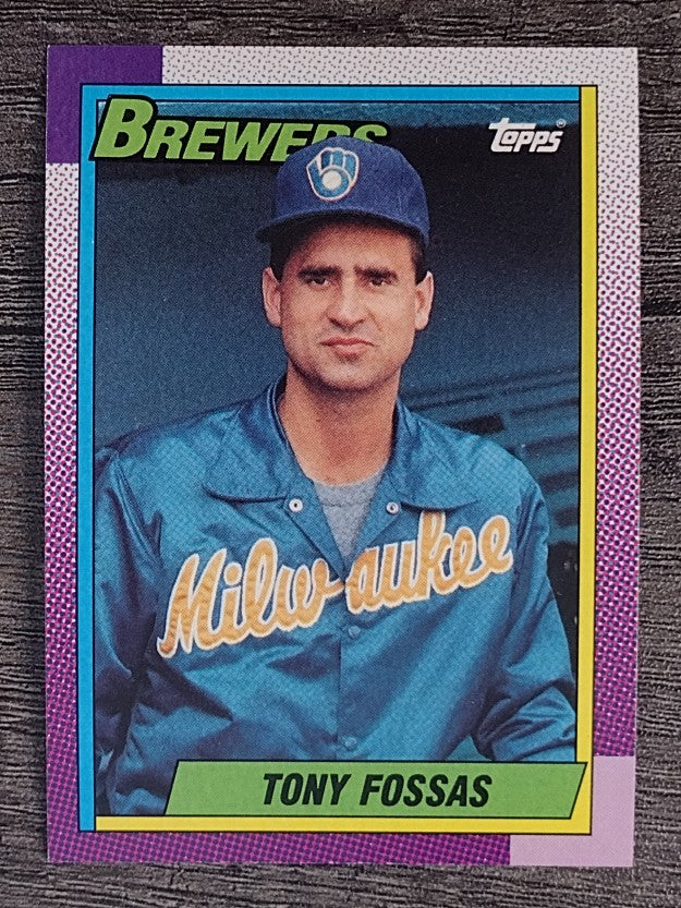1990 Topps #34 Tony Fossas RC