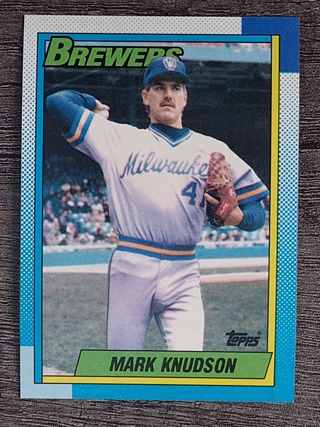 1990 Topps #566 Mark Knudson