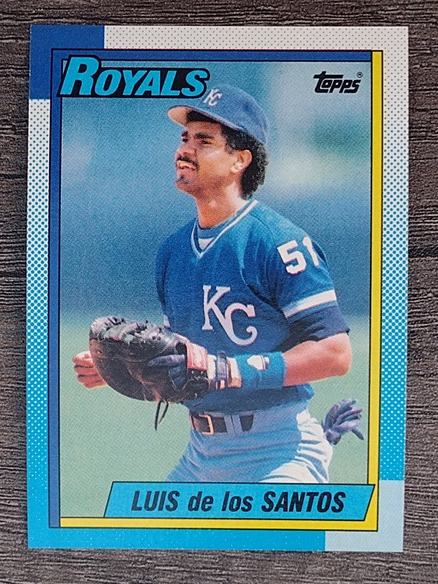 1990 Topps #452 Luis DeLosSantos