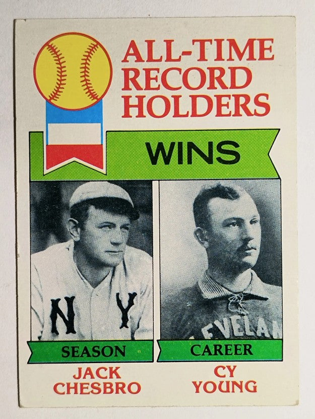 1979 Topps #416 Jack Chesbro ATL/Cy Young (EX)