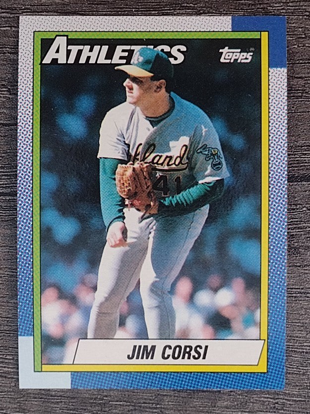 1990 Topps #623 Jim Corsi